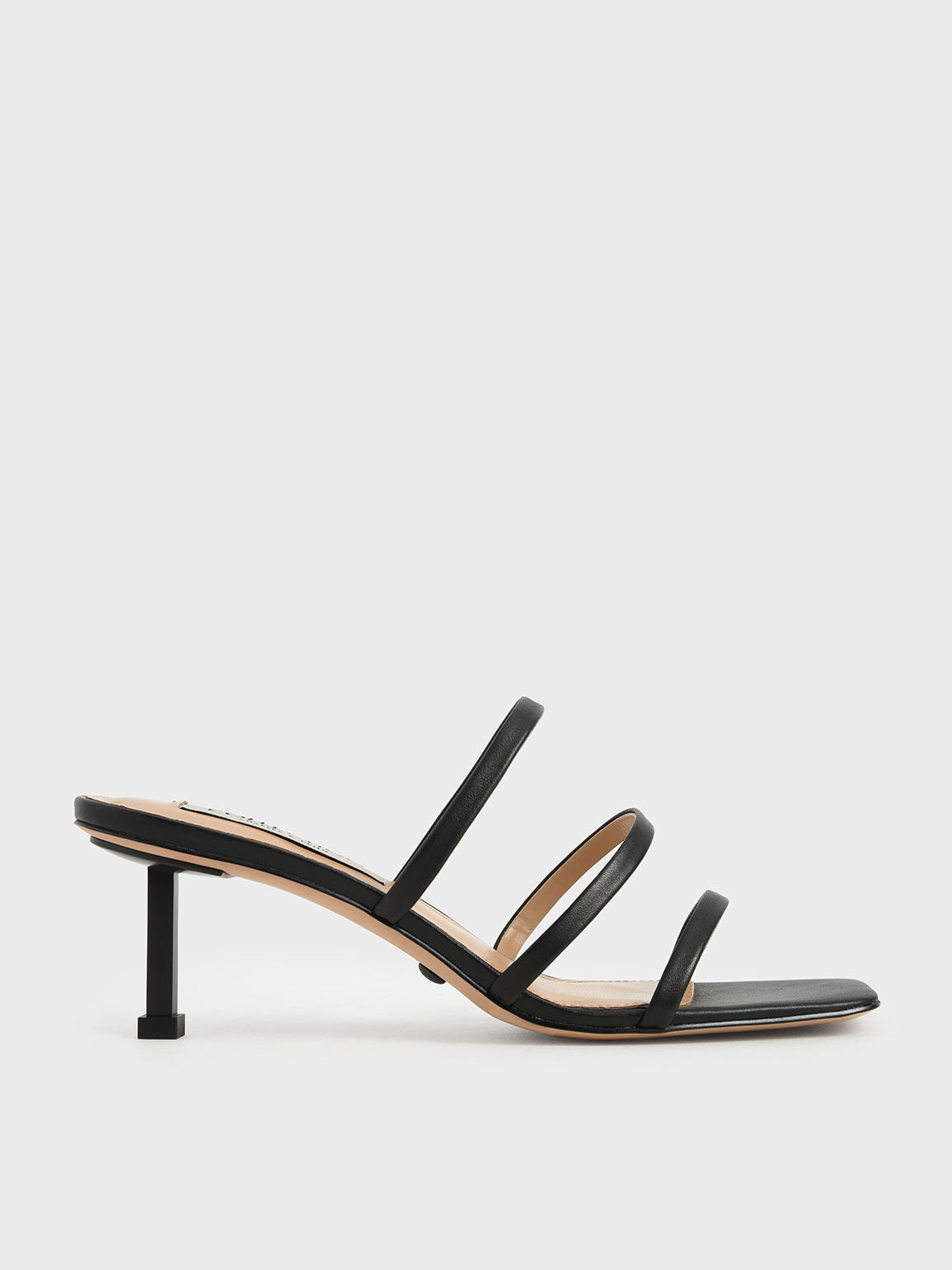 Strappy Heeled Mules